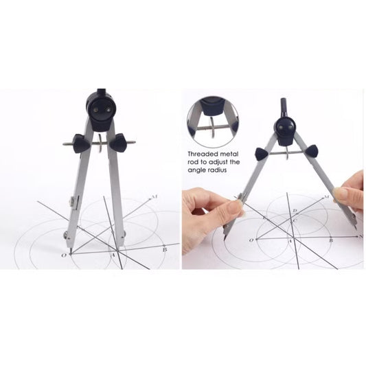 Good Quality Metal Compass Divider Math Set