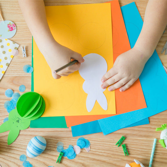 Pack of 100 A4 Fluorescent Green Coloured Paper 75gsm Sheets