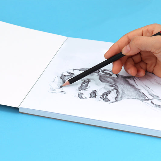 A4 Top Glued Open Sketch Pad