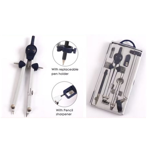 Good Quality Metal Compass Divider Math Set