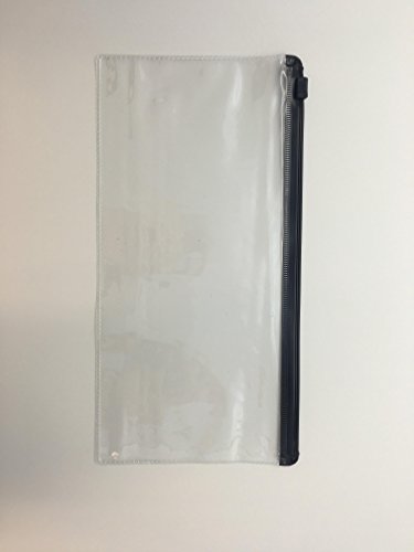 Pack of 12 DL Black Zip Zippy Bags