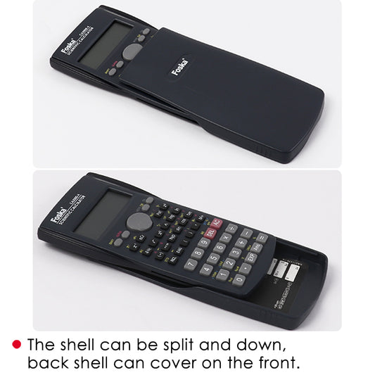 10+2 Digit 2-Line Display 240 Function Electronic Scientific Calculator