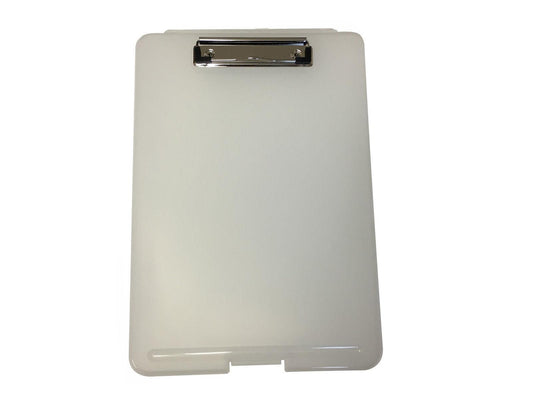 A4 Clear Clipboard Box File - Storage Filing Case