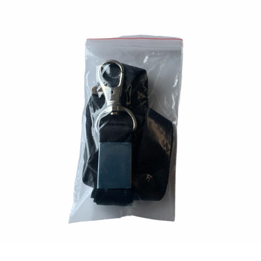 Box of 50 Black Lanyards with Swivel Clasp Hook Clip 88cm