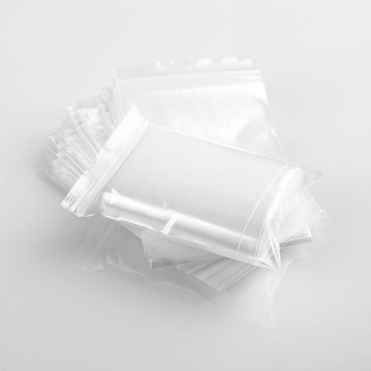 Pack of 100 Clear Grip-Sealing Bags 16 x 24cm
