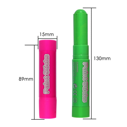 Pack of 6 Classic Colour Paint Sticks