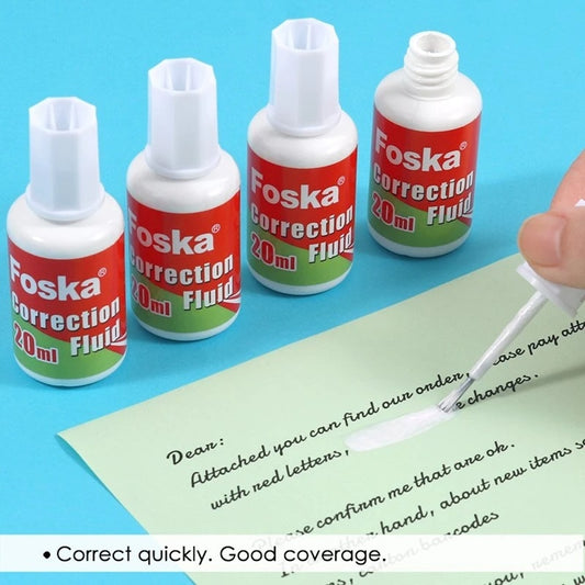 Pack of 12 Correction Fluid Bottles