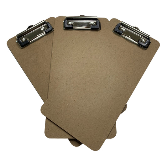 Slim Wooden Clipboard by Janrax - Suitable for A6 Paper