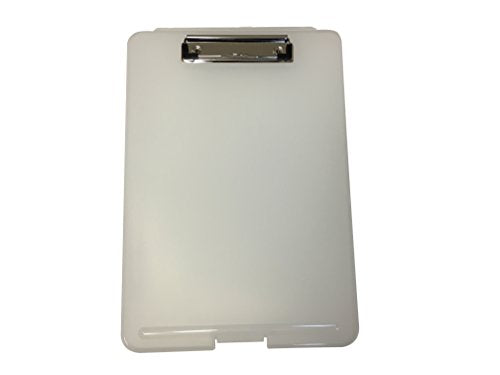 A4 Clear Clipboard Box File - Storage Filing Case