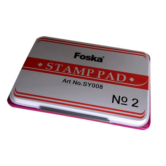 Black Ink Stamp Pad 122x48mm