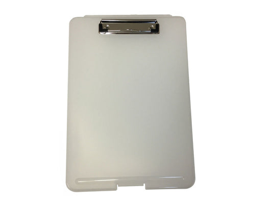 A4 Clear Clipboard Box File - Storage Filing Case