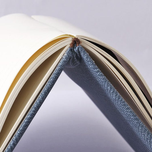 Single B5 96 Sheets Ruled PU Leather Hardcover Notebook