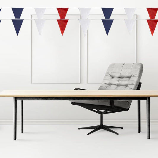 F63004 Red White and Blue 7m Bunting