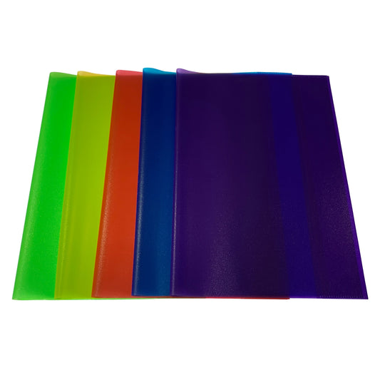 Pack of 10 A4 Frosted Green Exercise Book Covers