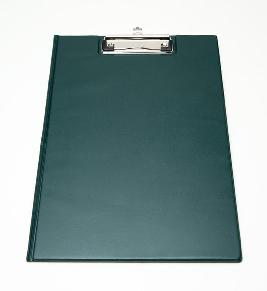 Janrax A4 Dark Green Foldover Clipboard