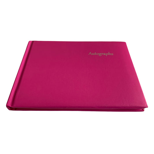 Pink Autograph Book by Janrax - Signature End of Term School Leavers