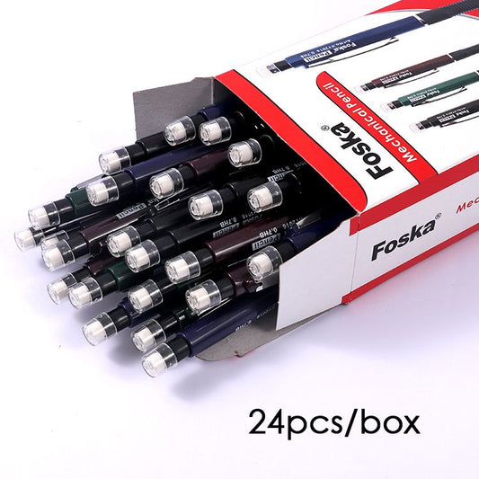 Single 0.7mm Pen Style Mechanical Pencil with Eraser