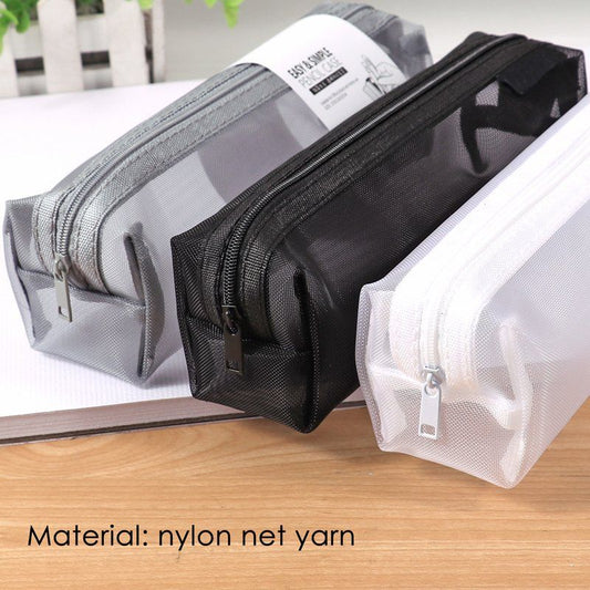 Single Nylon Net Yarn Student Pencil Case