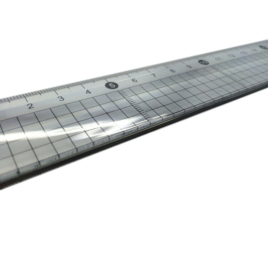 30cm Acrylic Cutting Ruler with Steel Edge