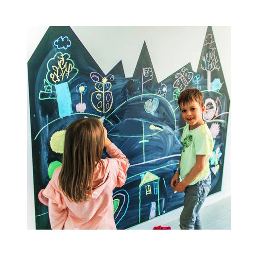 Box of 12 Assorted Coloured Chalk Sticks - Blackboard