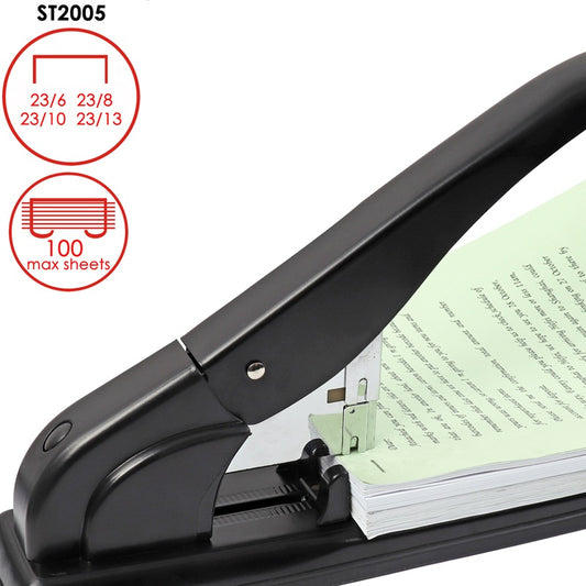 Heavy Duty Adjustable Stapler 100 Sheet Capacity