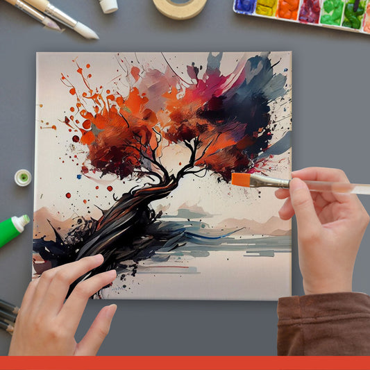 25x25cm Stretched Mini Canvas 280gsm