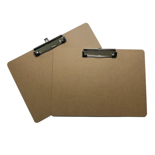 A4 Wooden Horizontal Clipboard by Janrax