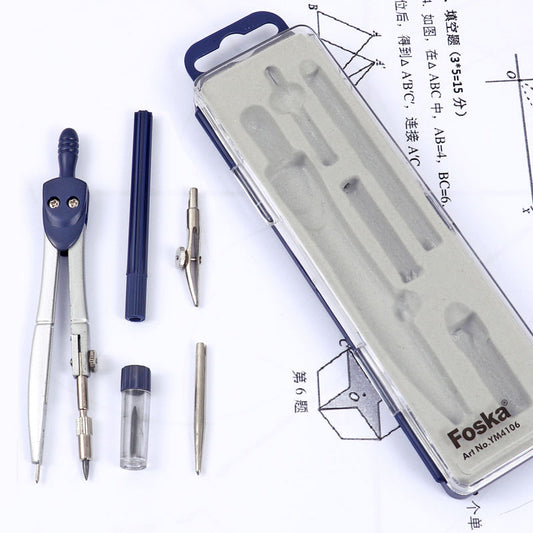 Zinc Paint Compass Divider Math Set