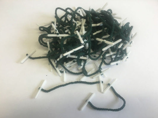 1000 x 76mm Plastic End Treasury Tags