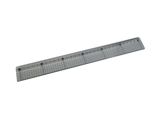 30cm Acrylic Cutting Ruler with Steel Edge