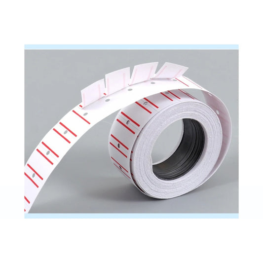 10 Rolls of White Price Labels 21x12mm (5000 Labels total)