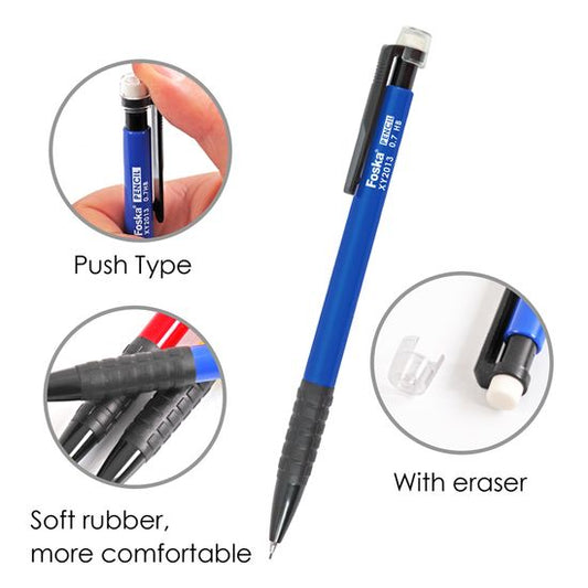 Single 0.7mm Mechanical Pencil with Eraser