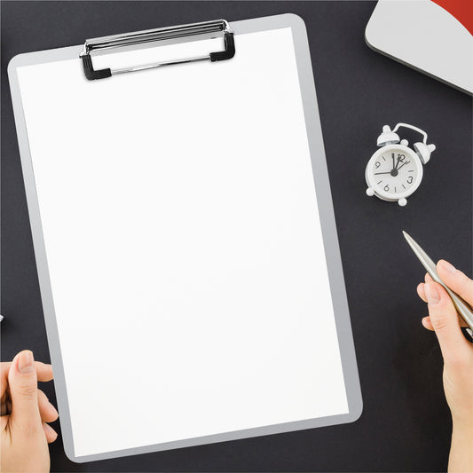 Janrax A4 Aluminum Clipboard Flat Clip