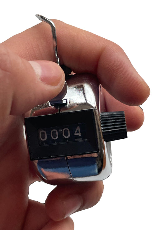 Janrax Metal Hand Tally Counter