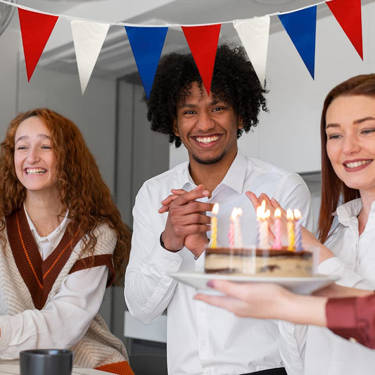 F63004 Red White and Blue 7m Bunting