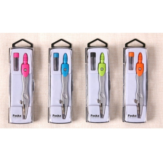 Compass Divider with Replaceable Leads