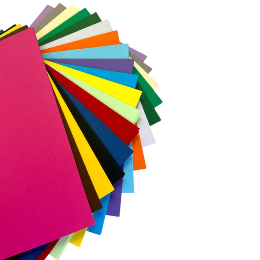 Pack of 50 A4 Pastel Green Coloured Card 160gsm Sheets