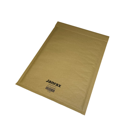 Bubble Lined Size 4/G Padded Brown Postal Envelope by Janrax