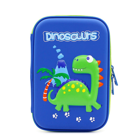 Dinosaur Design 3D Embossed Pencil Case
