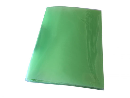 A4 Slim Green Translucent Ringbinder