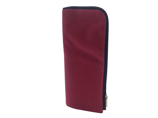 Pink Standing Zipped Pencil Case {DC}