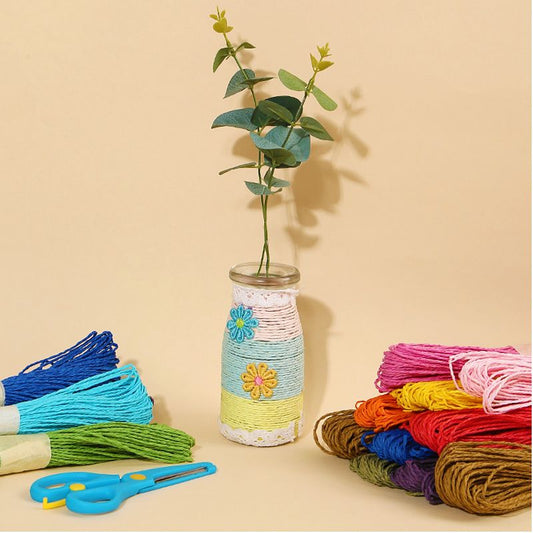 Single 10m Strand Paper Rope Reel