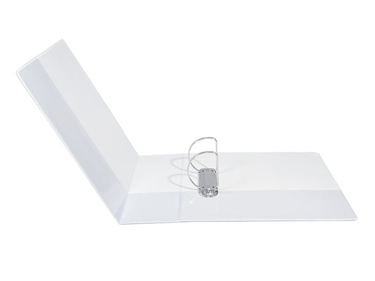 A4 White 3” (76mm) Presentation 2D Ring Binder with Fully Customisable Covers