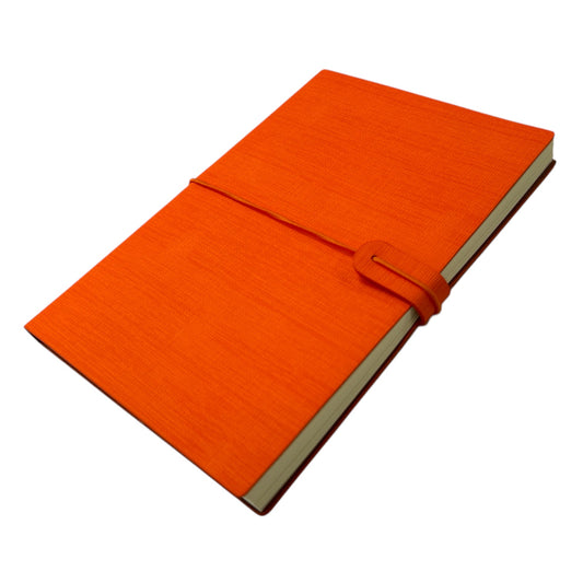Single A5 96 Sheets Ruled PU Leather Soft Cover Notebook with Rope Closure