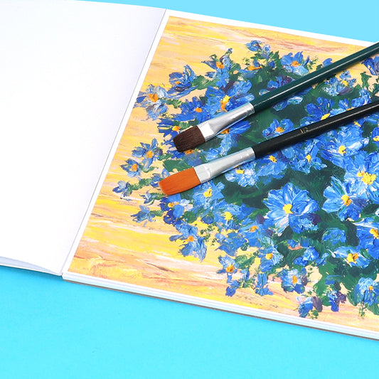 A4 Top Glued Open Acrylic Painting Pad