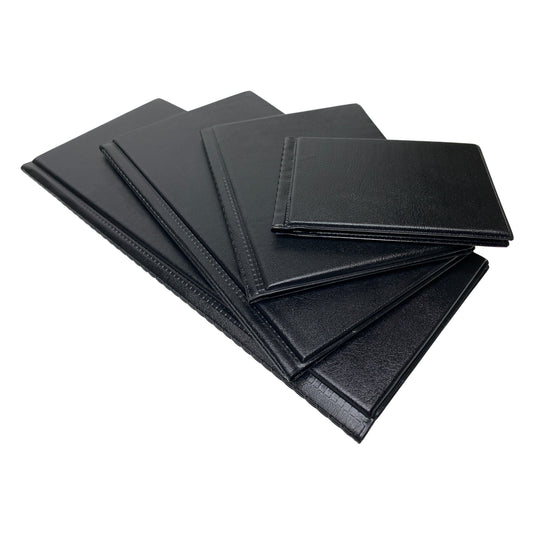 60 Pocket Black Name Business Card Holder by Janrax