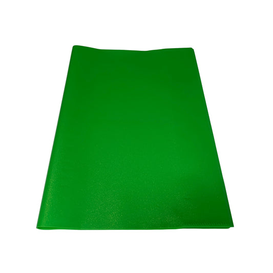 Pack of 10 A4 Frosted Green Exercise Book Covers