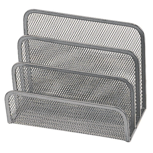 Silver Mesh Letter Sorter