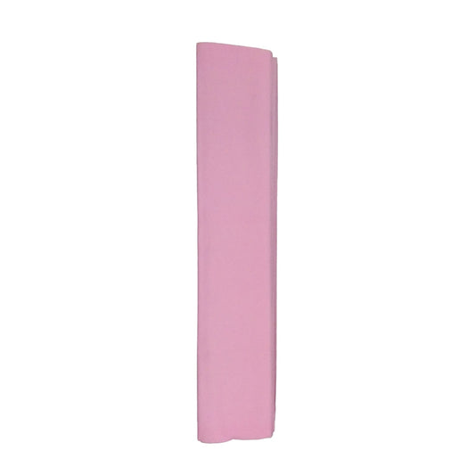 Pack of 10 Light Pink Crepe Paper 50 x 200cm