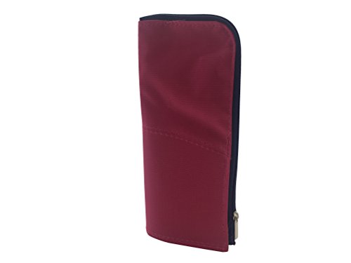 Pink Standing Zipped Pencil Case {DC}